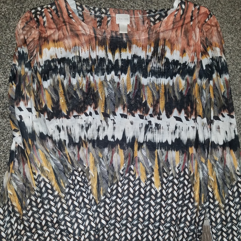 Intricate Chico's top